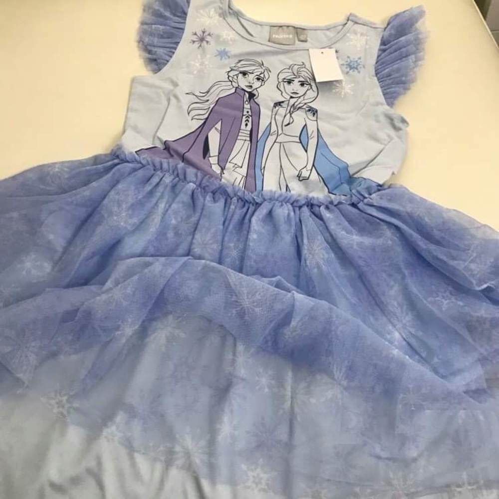 Disney Frozen Elsa Anna Cute Dress - Picture 6 of 8